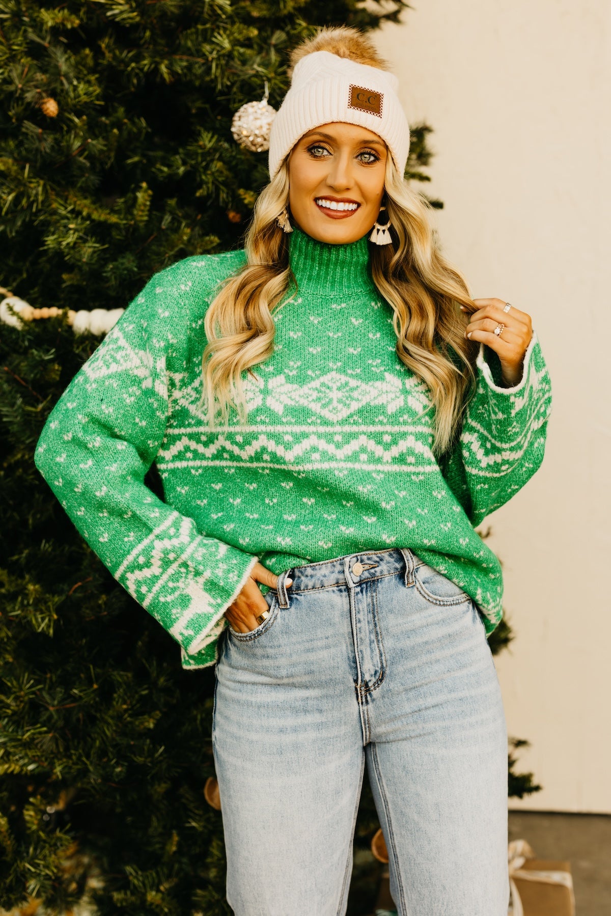 The Nevaeh Reindeer Sweater
