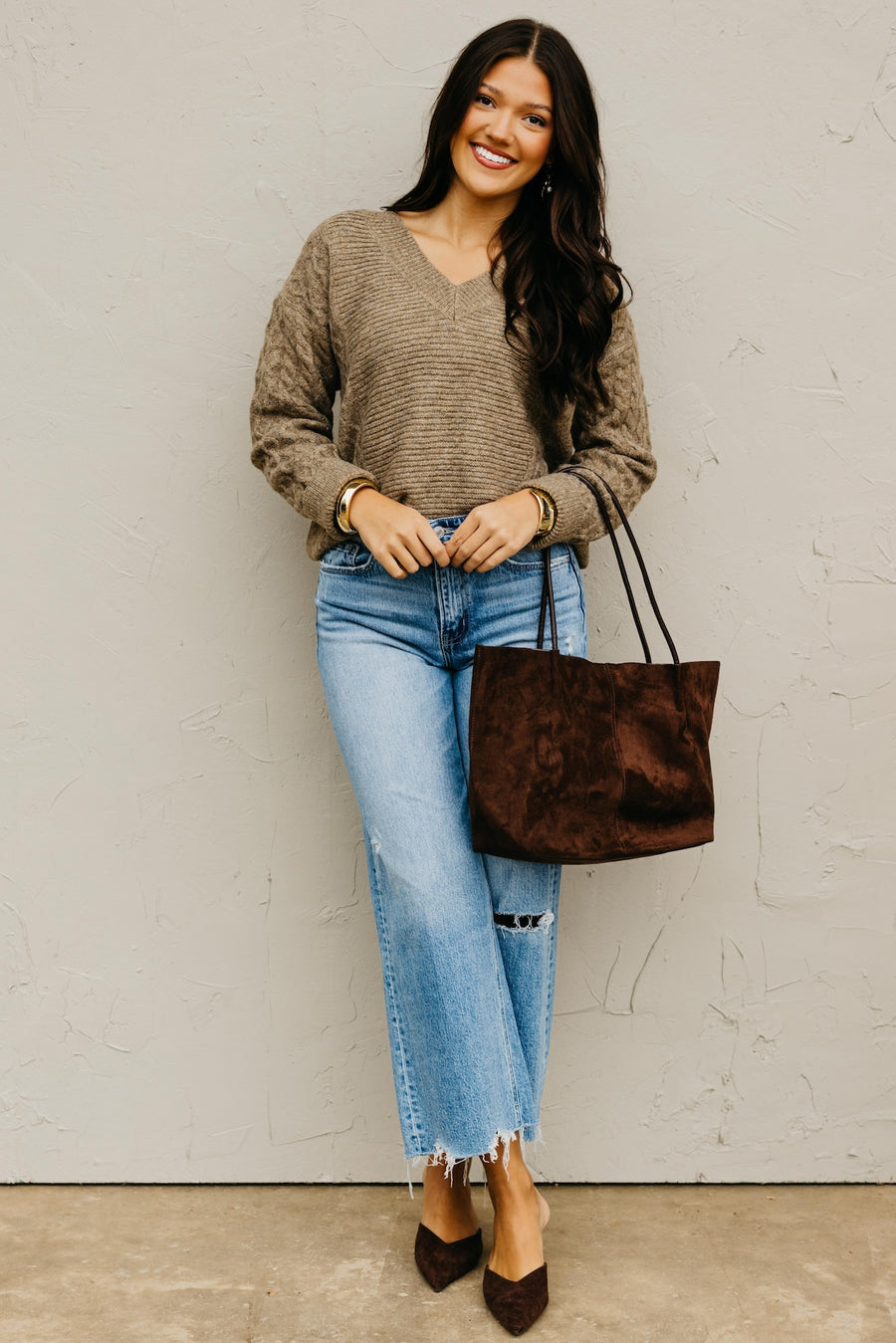 The Jene Cable Knit Sweater