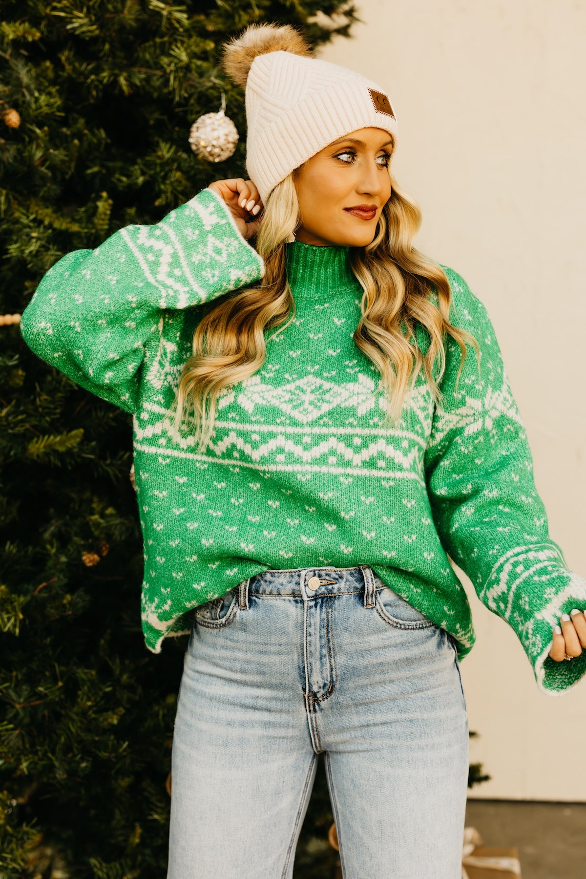 The Nevaeh Reindeer Sweater