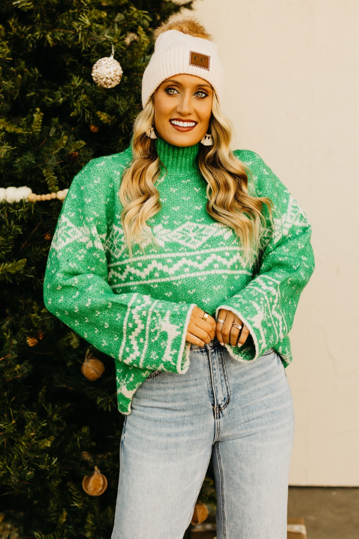 The Nevaeh Reindeer Sweater