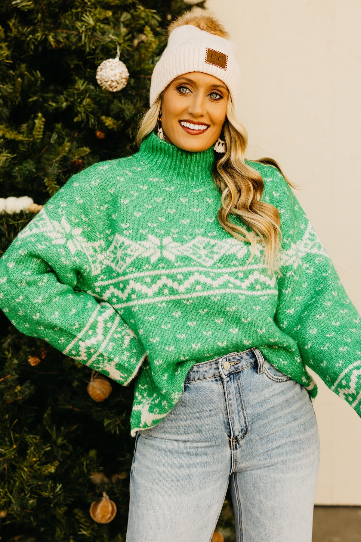 The Nevaeh Reindeer Sweater