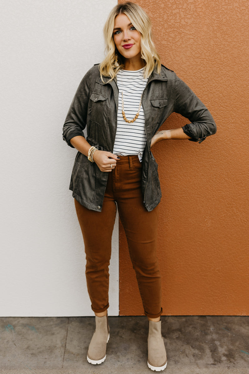 The Lyanna Longline Utility Jacket