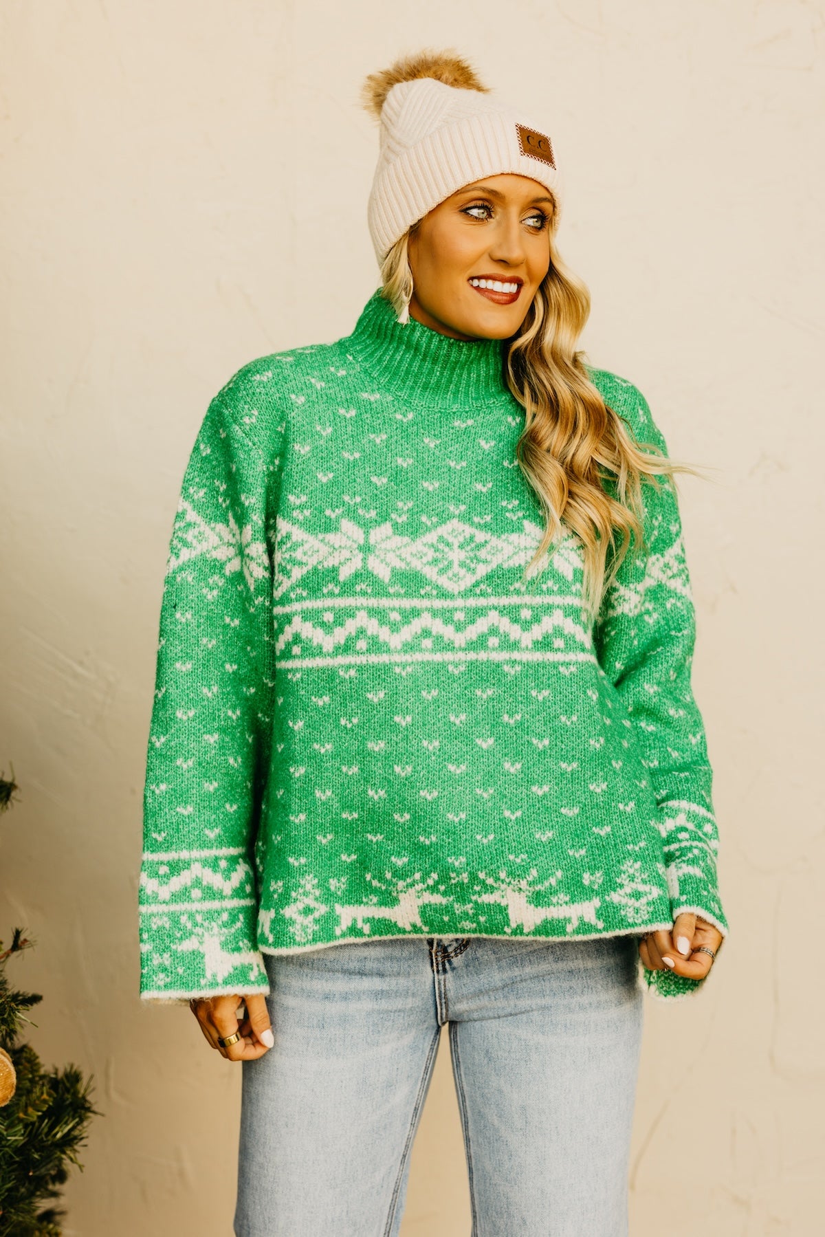 The Nevaeh Reindeer Sweater