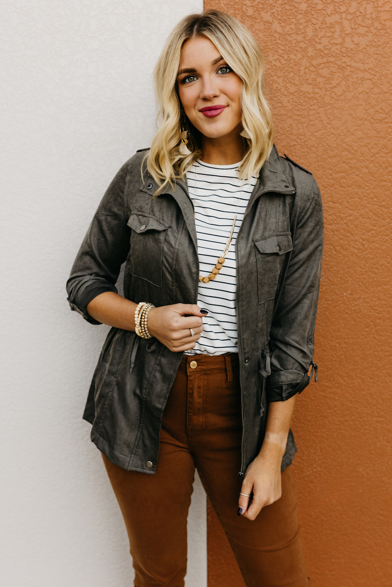 The Lyanna Longline Utility Jacket