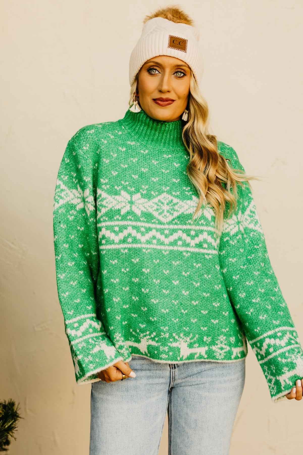 The Nevaeh Reindeer Sweater