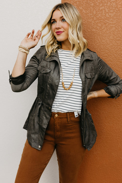 The Lyanna Longline Utility Jacket