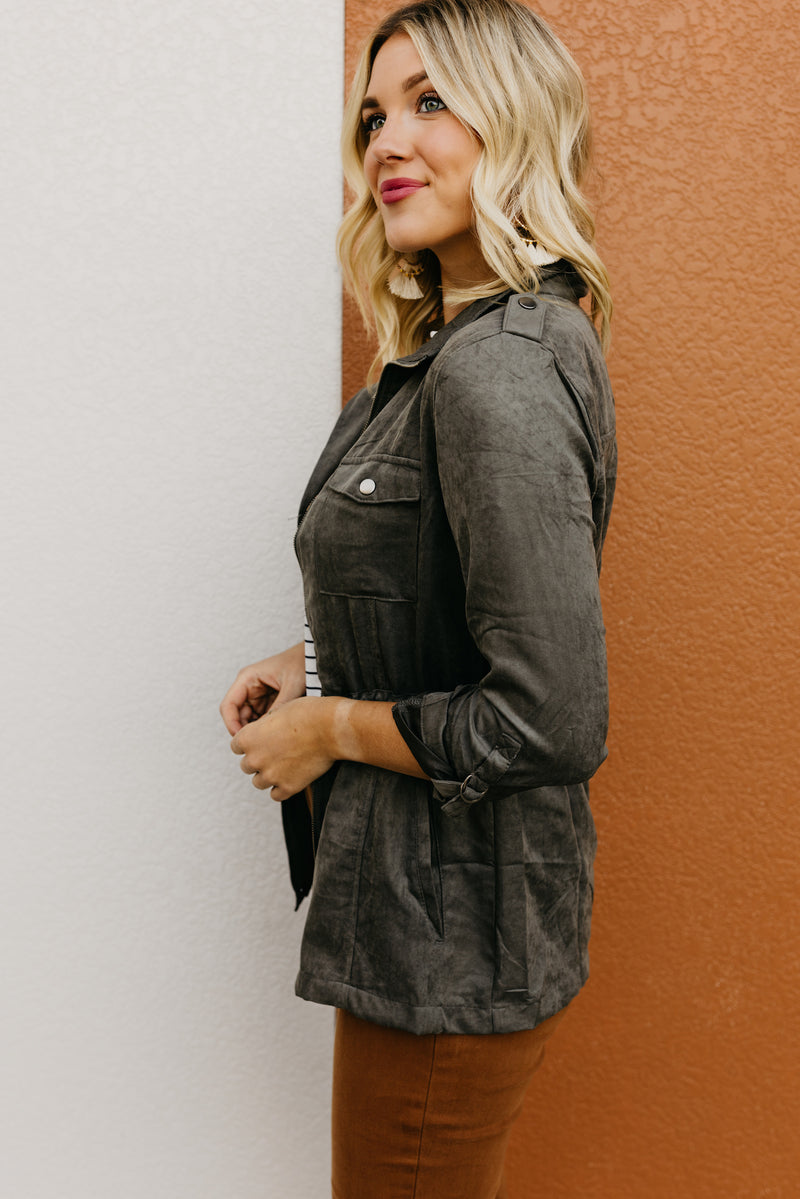 The Lyanna Longline Utility Jacket