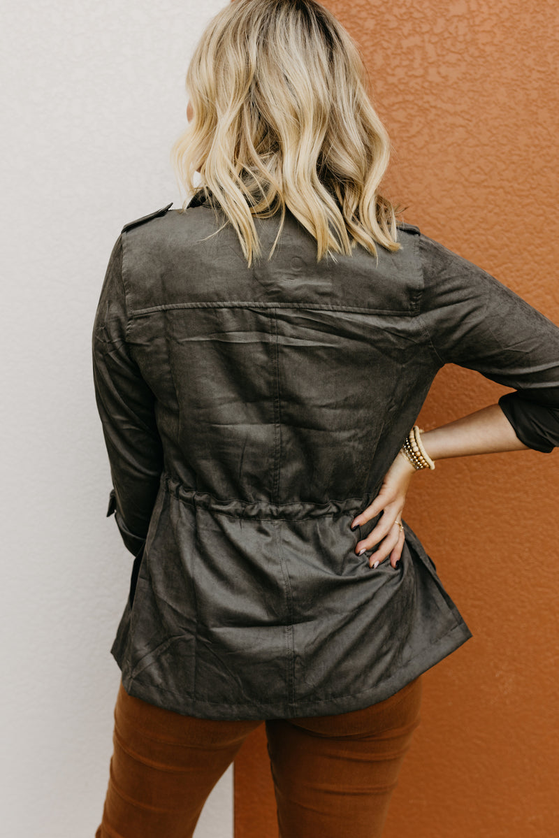 The Lyanna Longline Utility Jacket