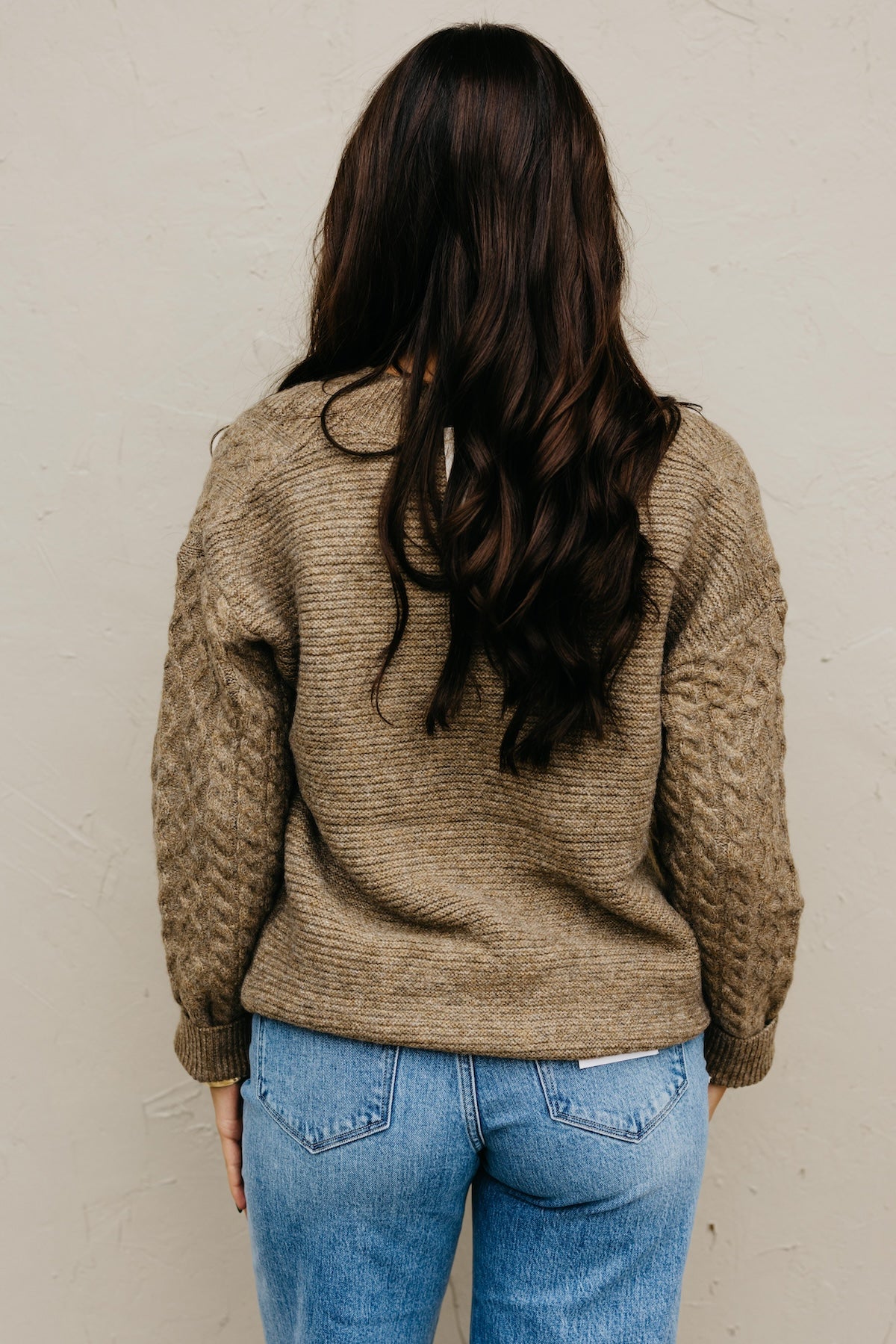 The Jene Cable Knit Sweater