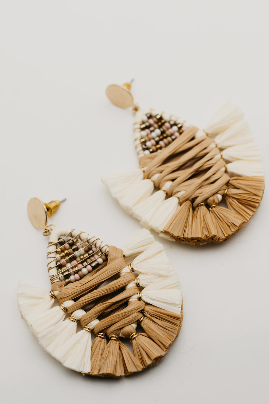 The Drew Raffia Earring