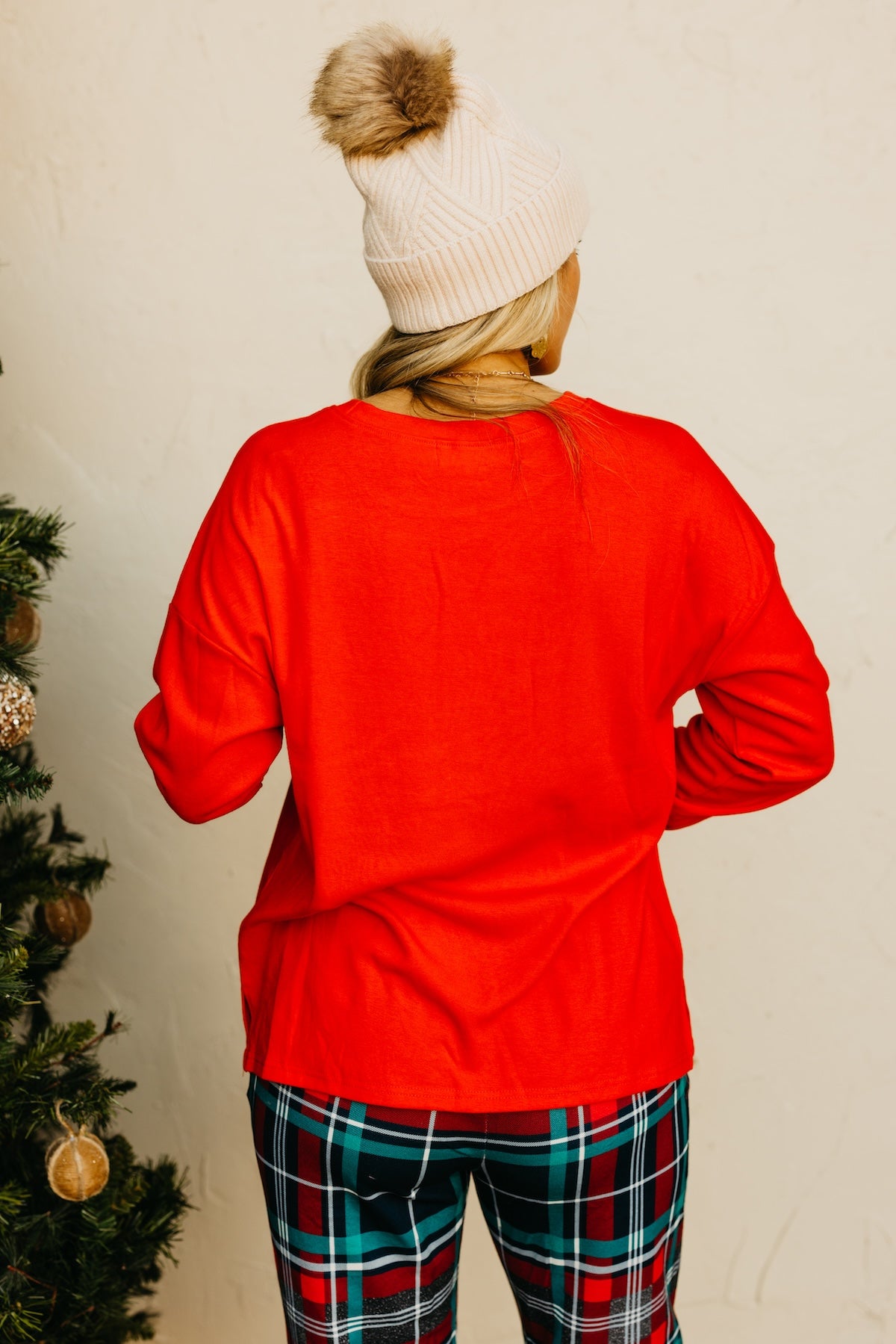 The All Is Bright Plaid Pajama Set