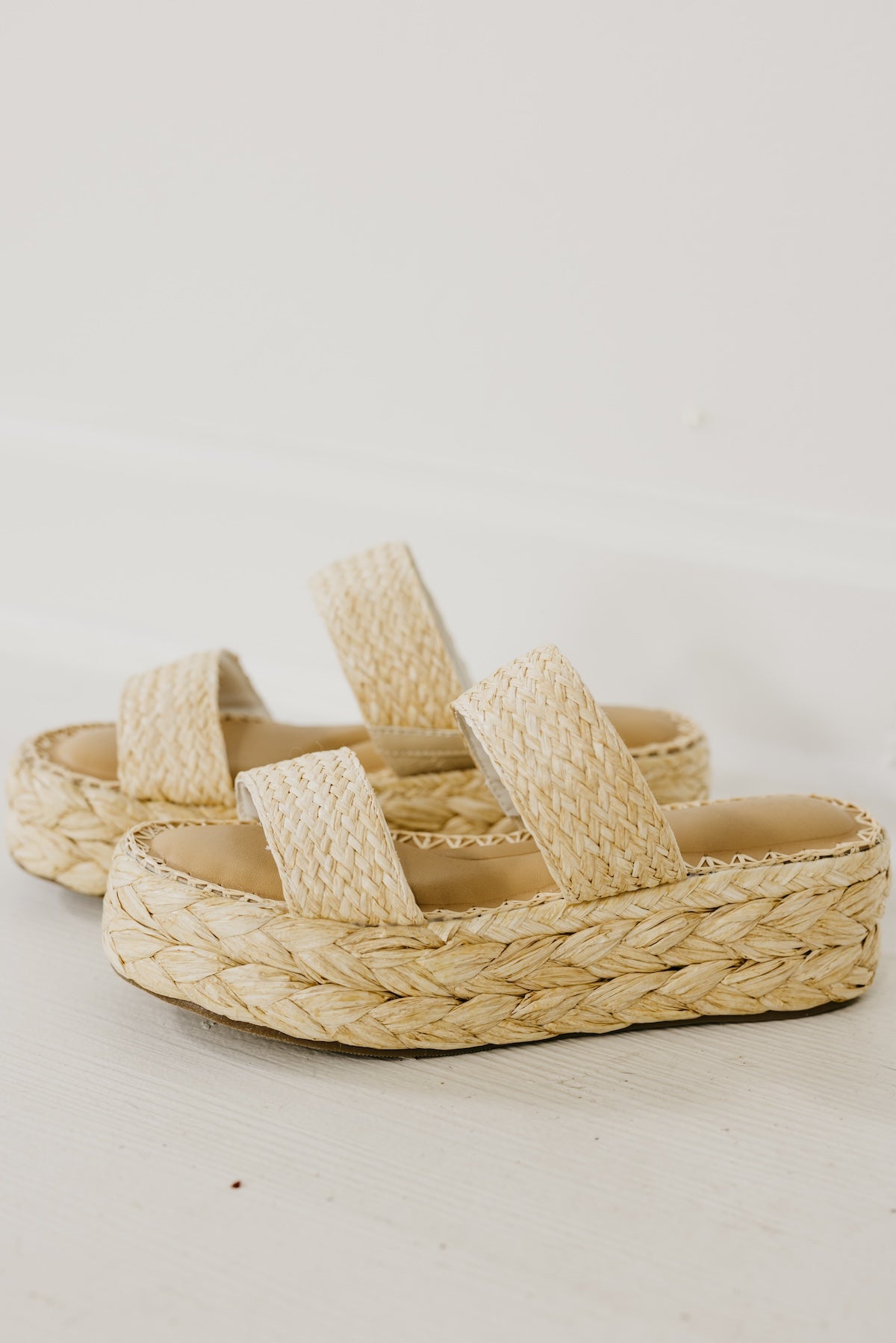 The Marley Double Strap Platform Sandal