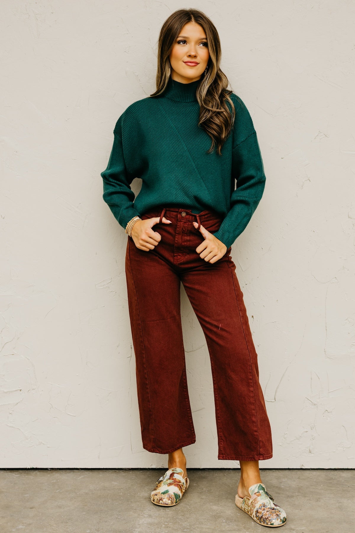 The Cyrus Diagonal Ribbed Sweater