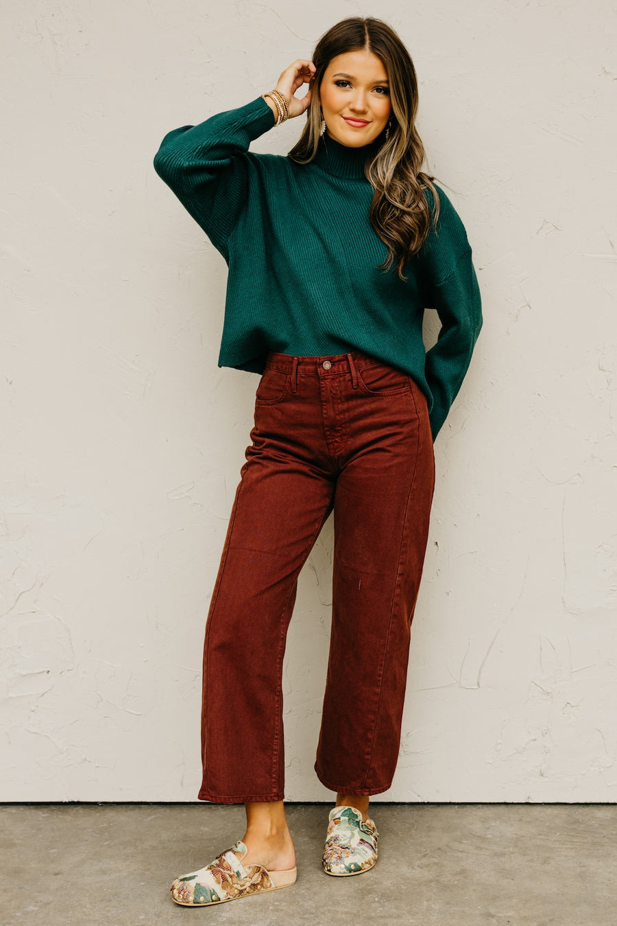 The Cyrus Diagonal Ribbed Sweater