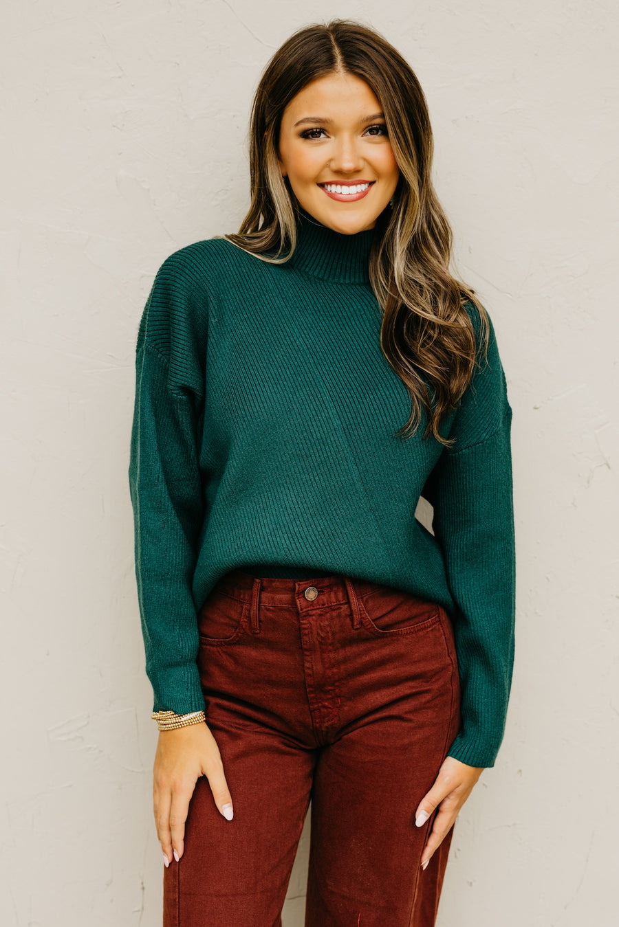 The Cyrus Diagonal Ribbed Sweater