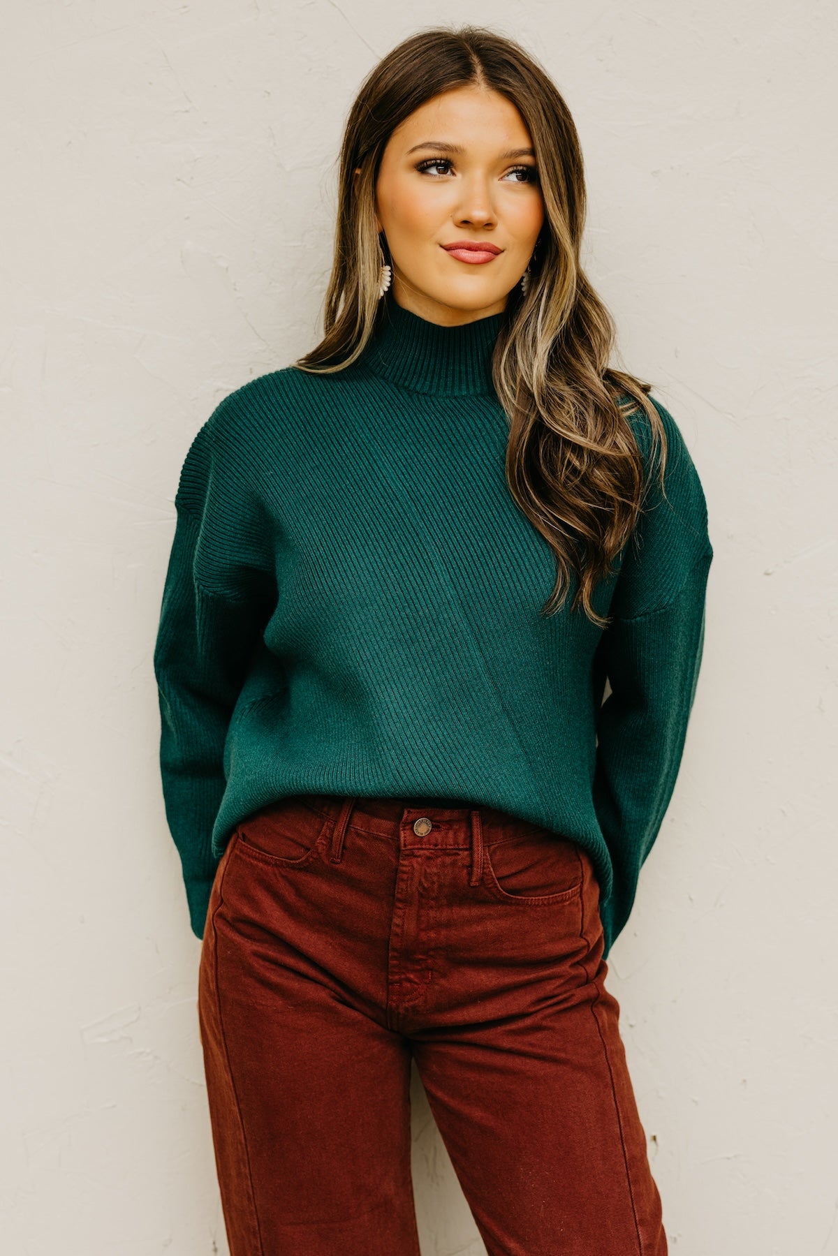 The Cyrus Diagonal Ribbed Sweater