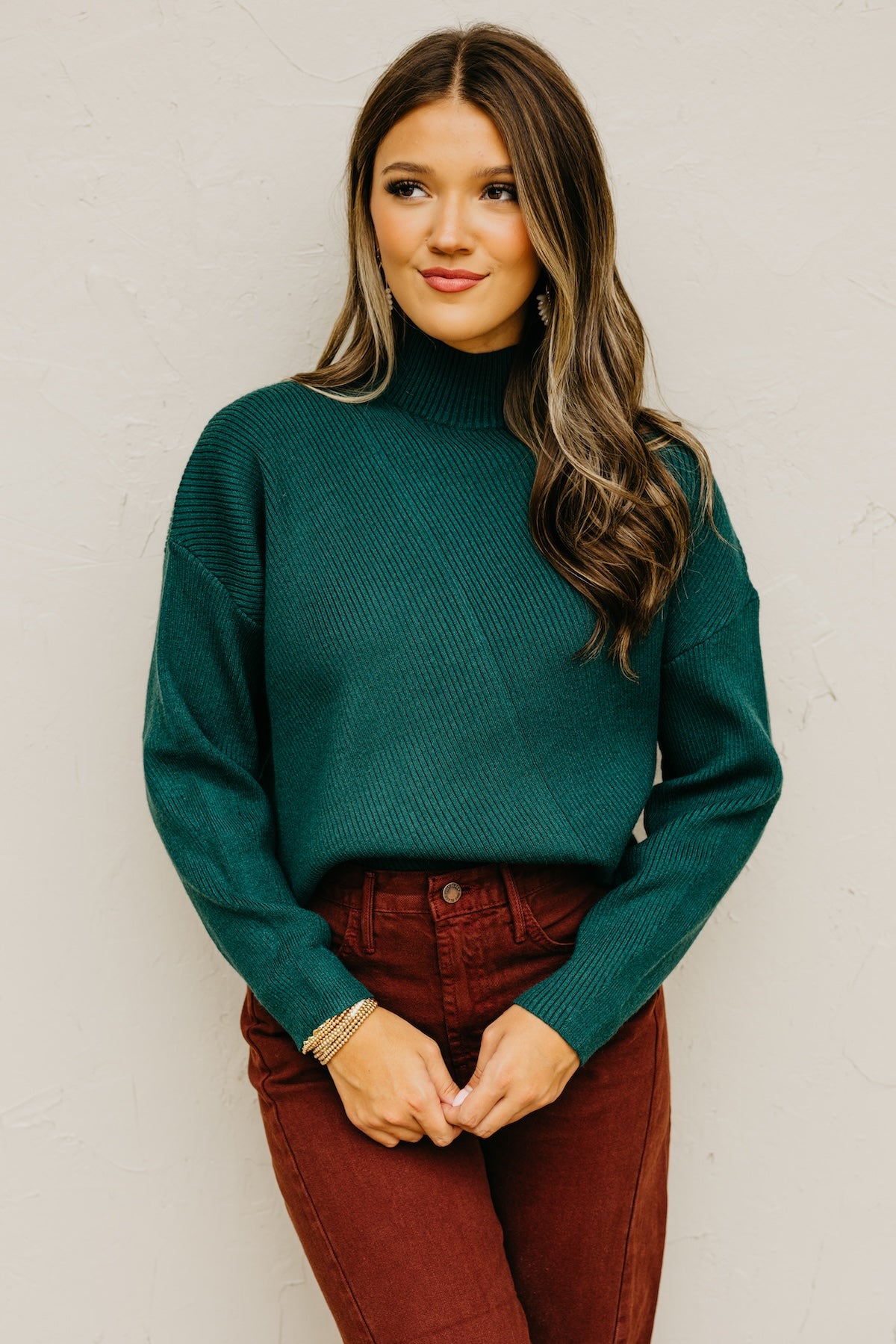 The Cyrus Diagonal Ribbed Sweater