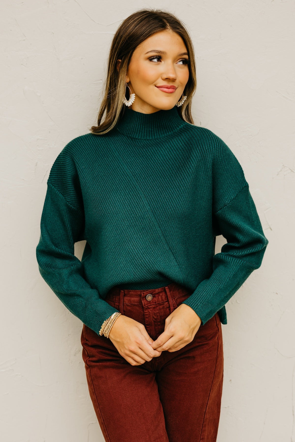 The Cyrus Diagonal Ribbed Sweater