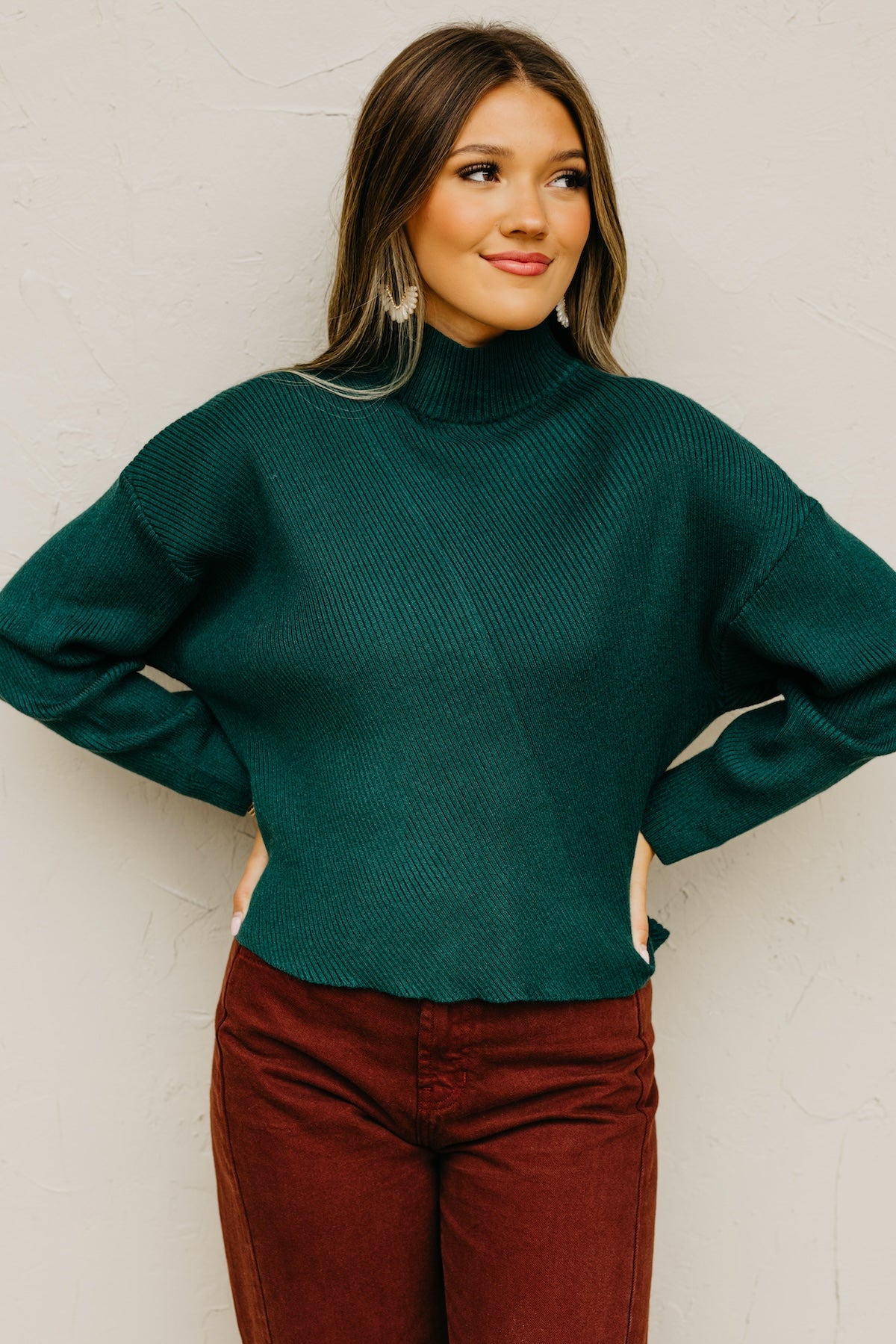 The Cyrus Diagonal Ribbed Sweater