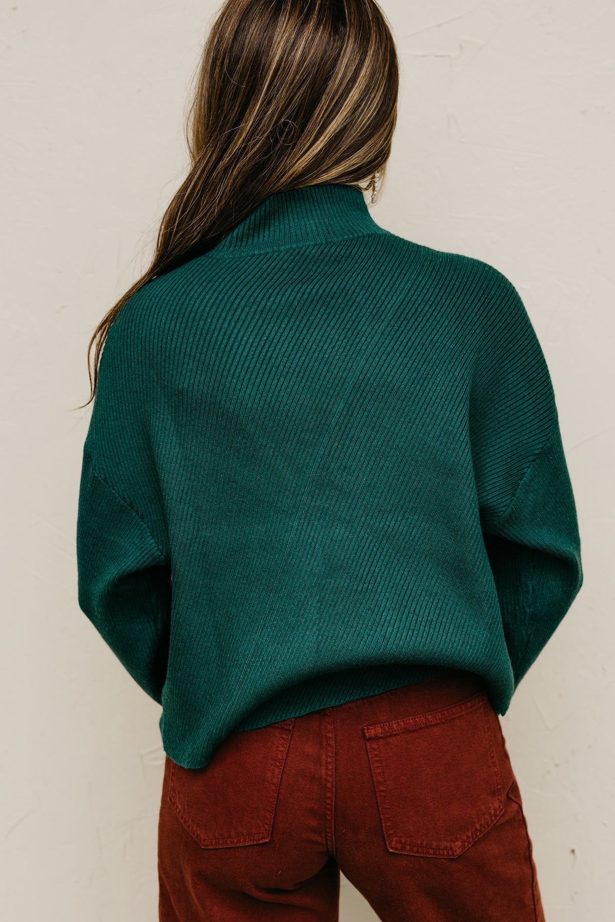 The Cyrus Diagonal Ribbed Sweater