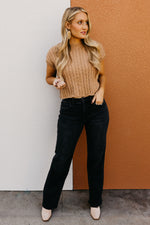 The Carla Sleeveless Cable Sweater
