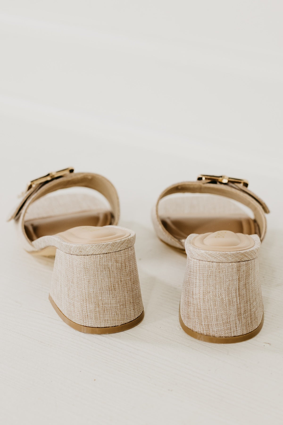 The Bobbie Metallic Block Heel