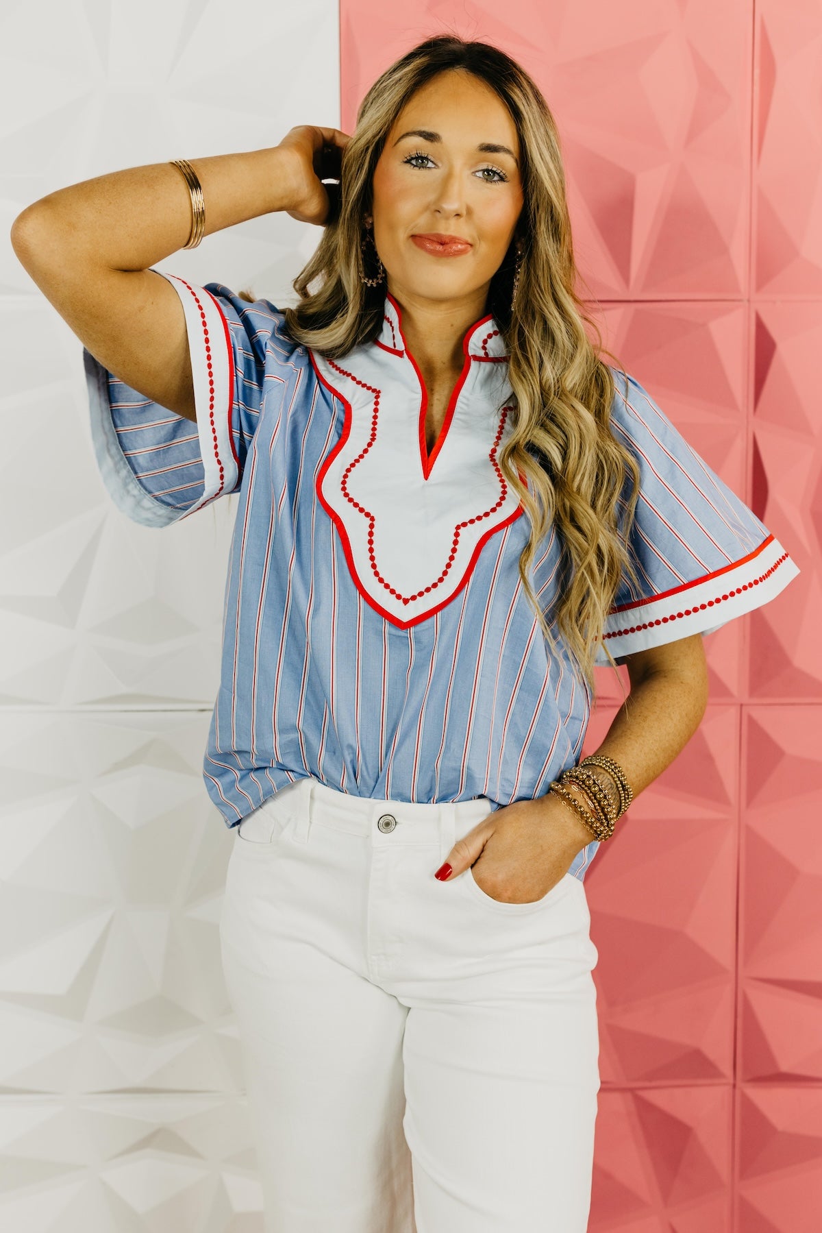 The Aurora Bell Sleeve Top