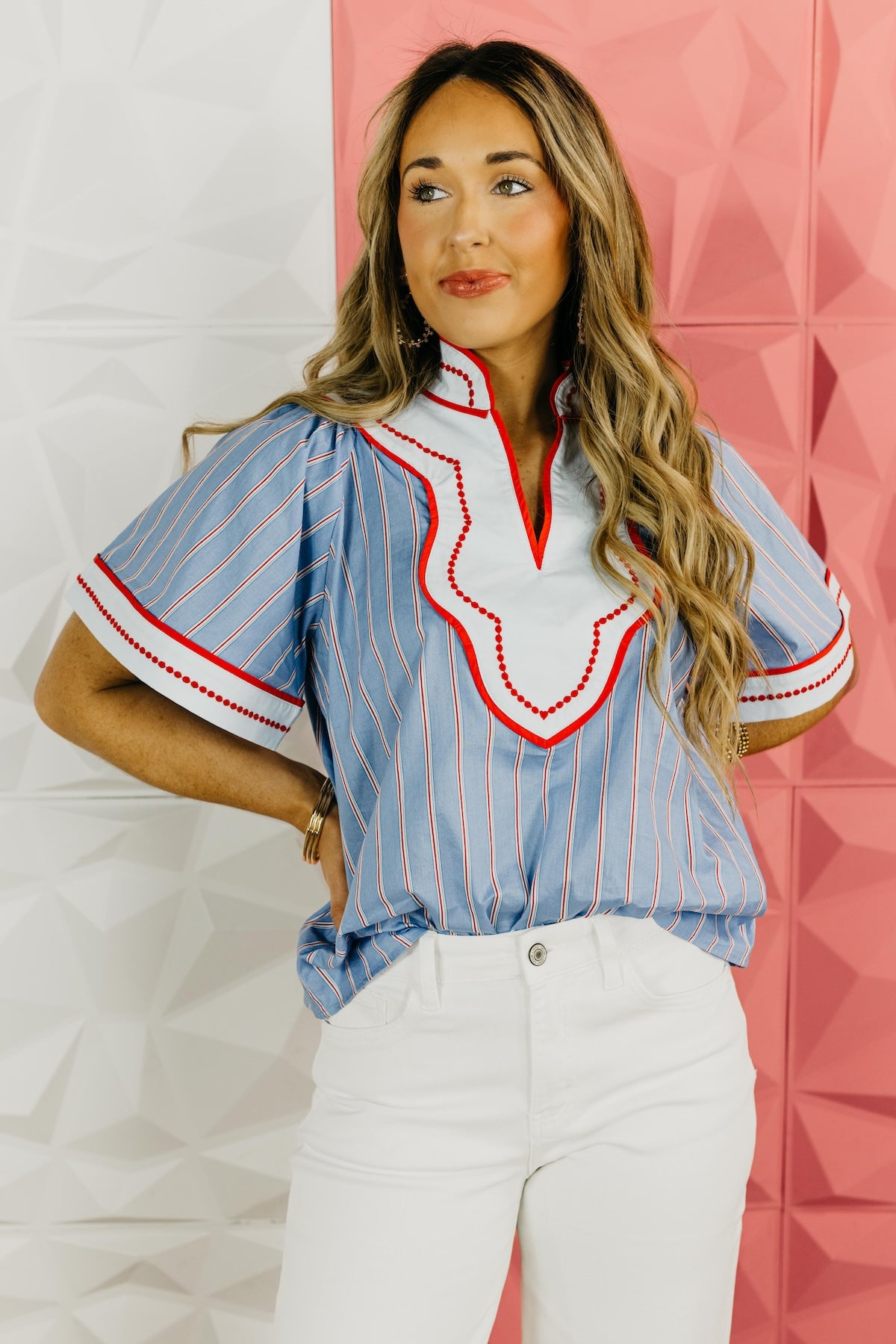 The Aurora Bell Sleeve Top