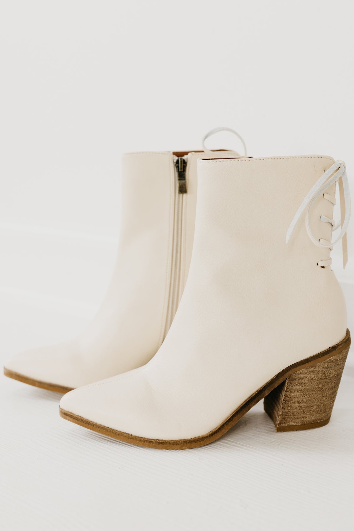 The Aster Lace Up Bootie  - FINAL SALE