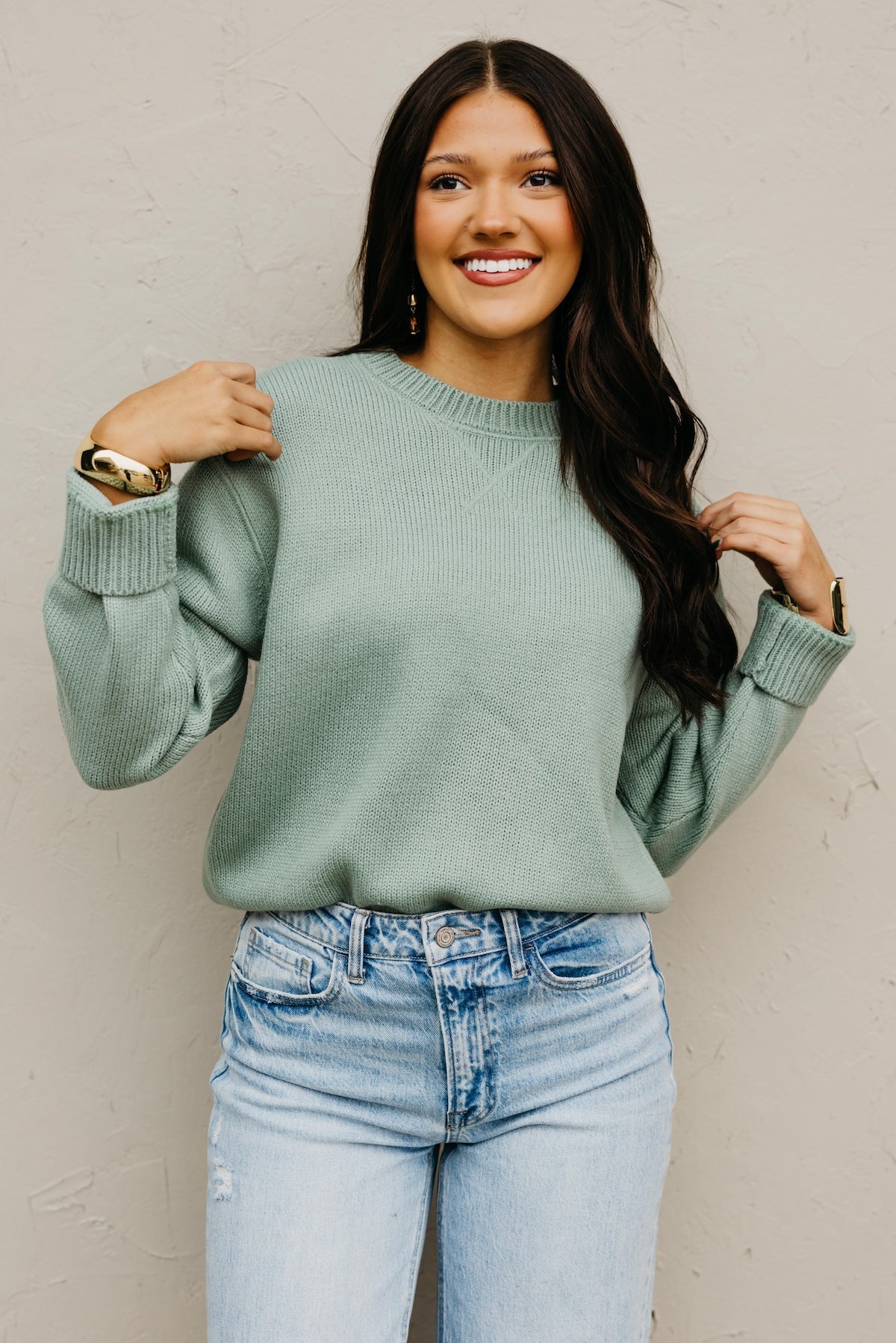The Adeline Crew Neck Sweater