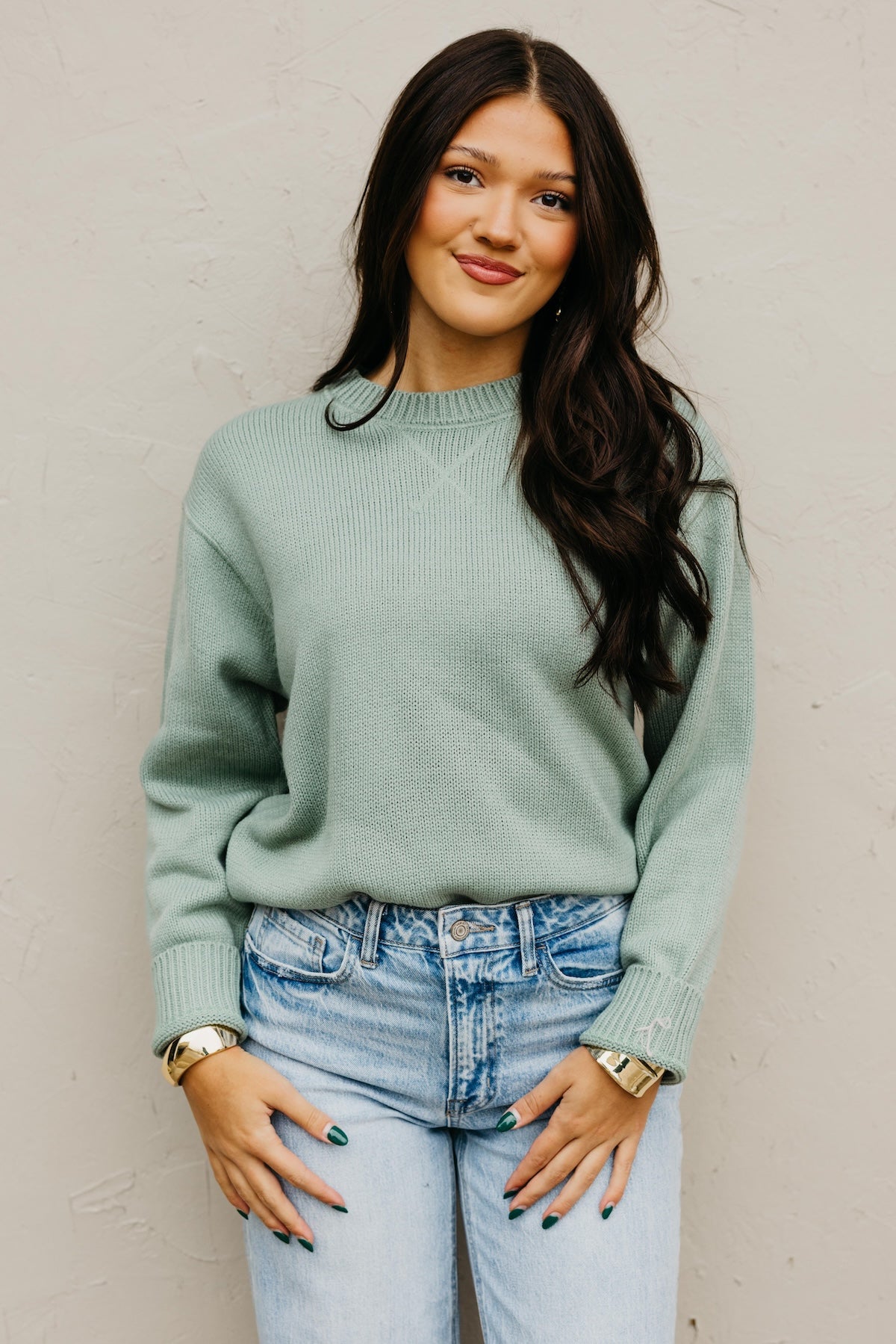 The Adeline Crew Neck Sweater