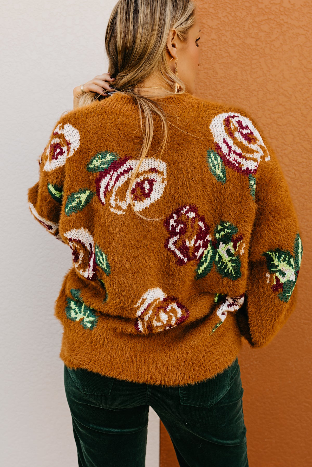 The Aldo Eyelash Floral Sweater  - FINAL SALE