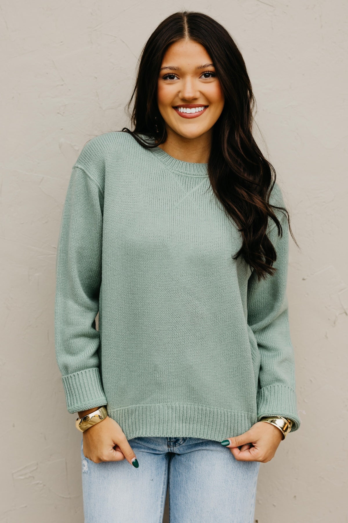 The Adeline Crew Neck Sweater
