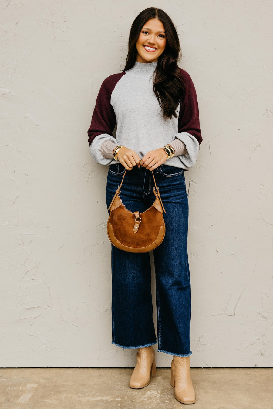 The Bentlee Mock Neck Sweater