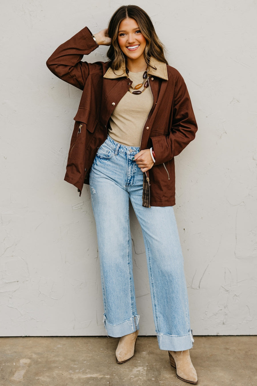 The Rosa Cotton Barn Jacket