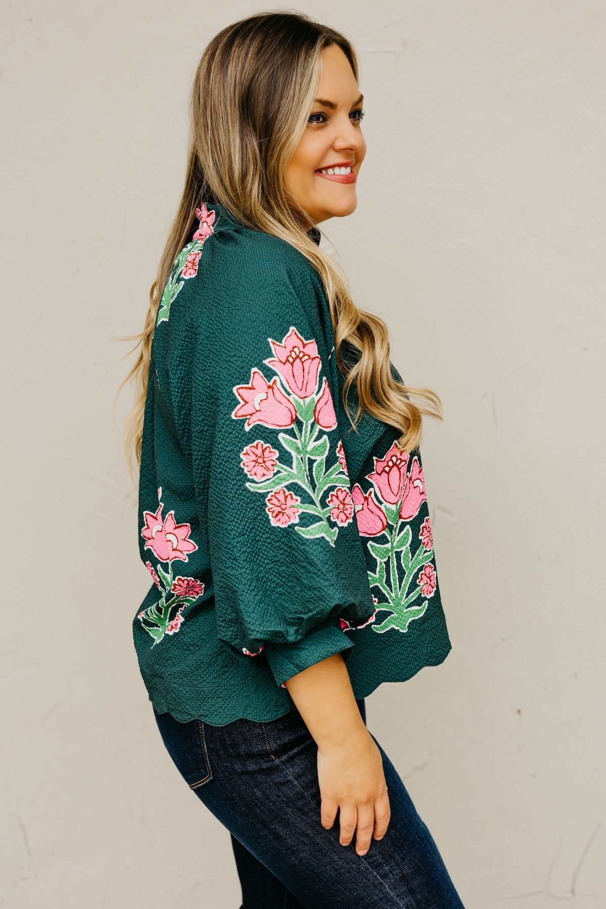 The Missy Floral Woven Top