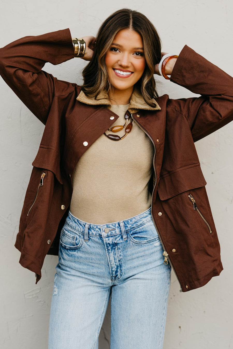 The Rosa Cotton Barn Jacket