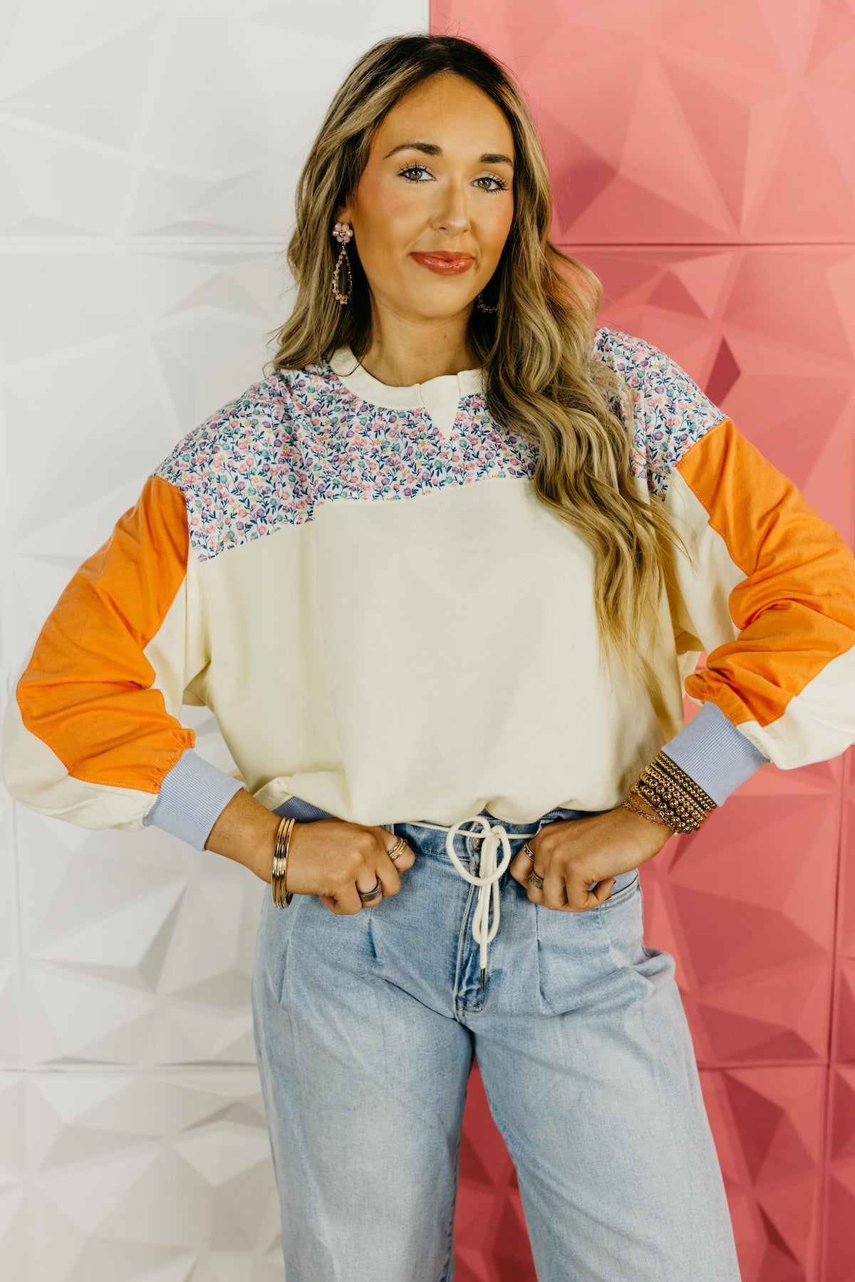 The Chelsee Ditsy Floral Top