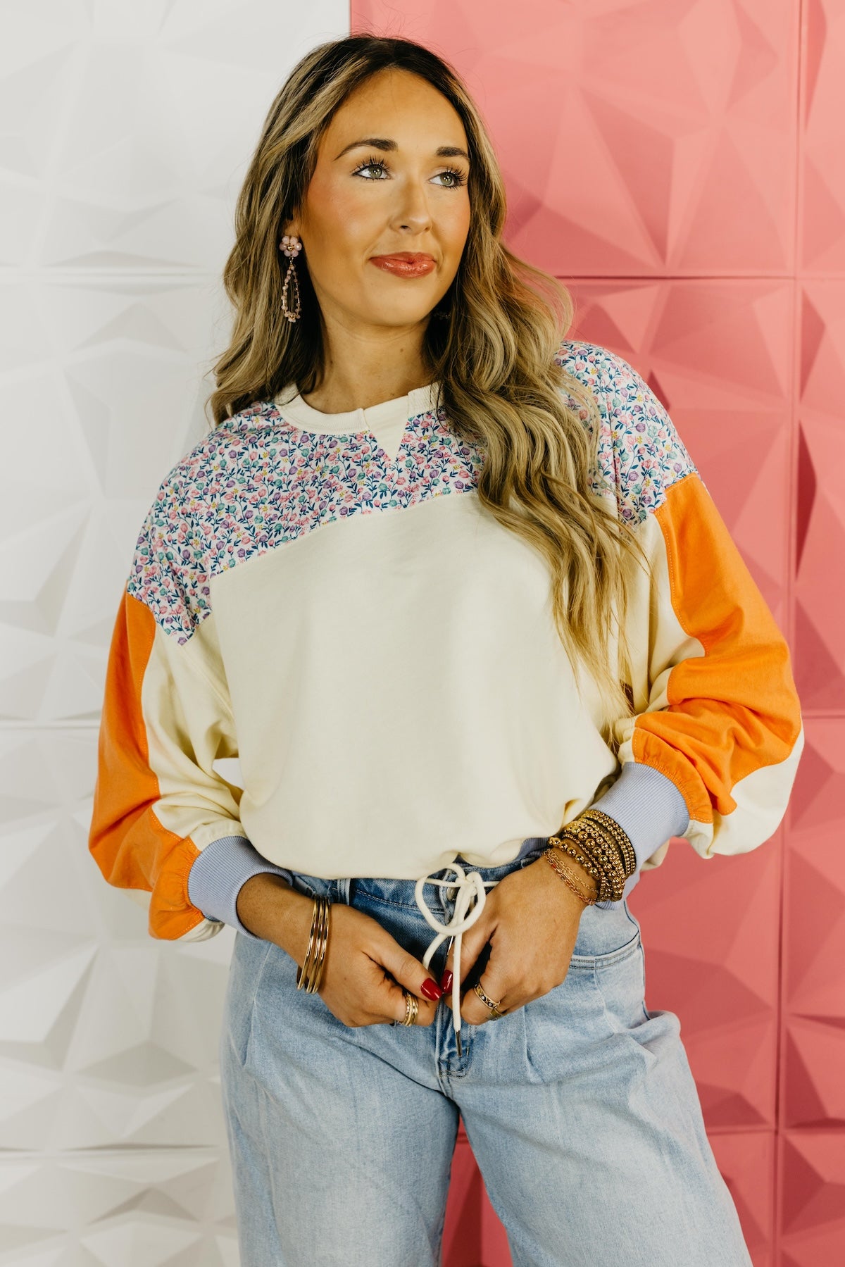 The Chelsee Ditsy Floral Top