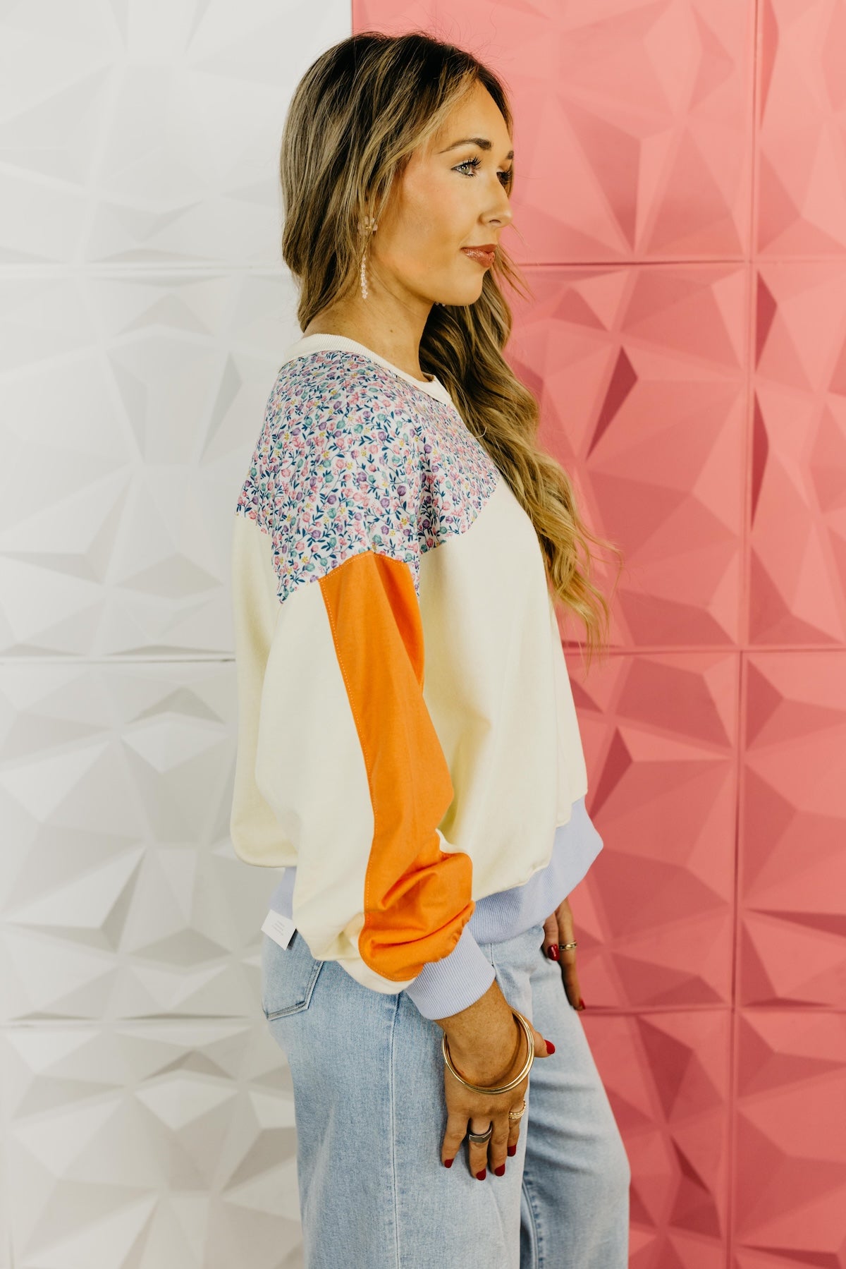 The Chelsee Ditsy Floral Top
