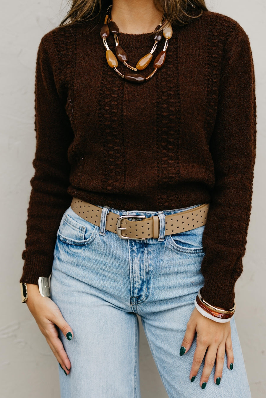 The Haden Cut Out Belt