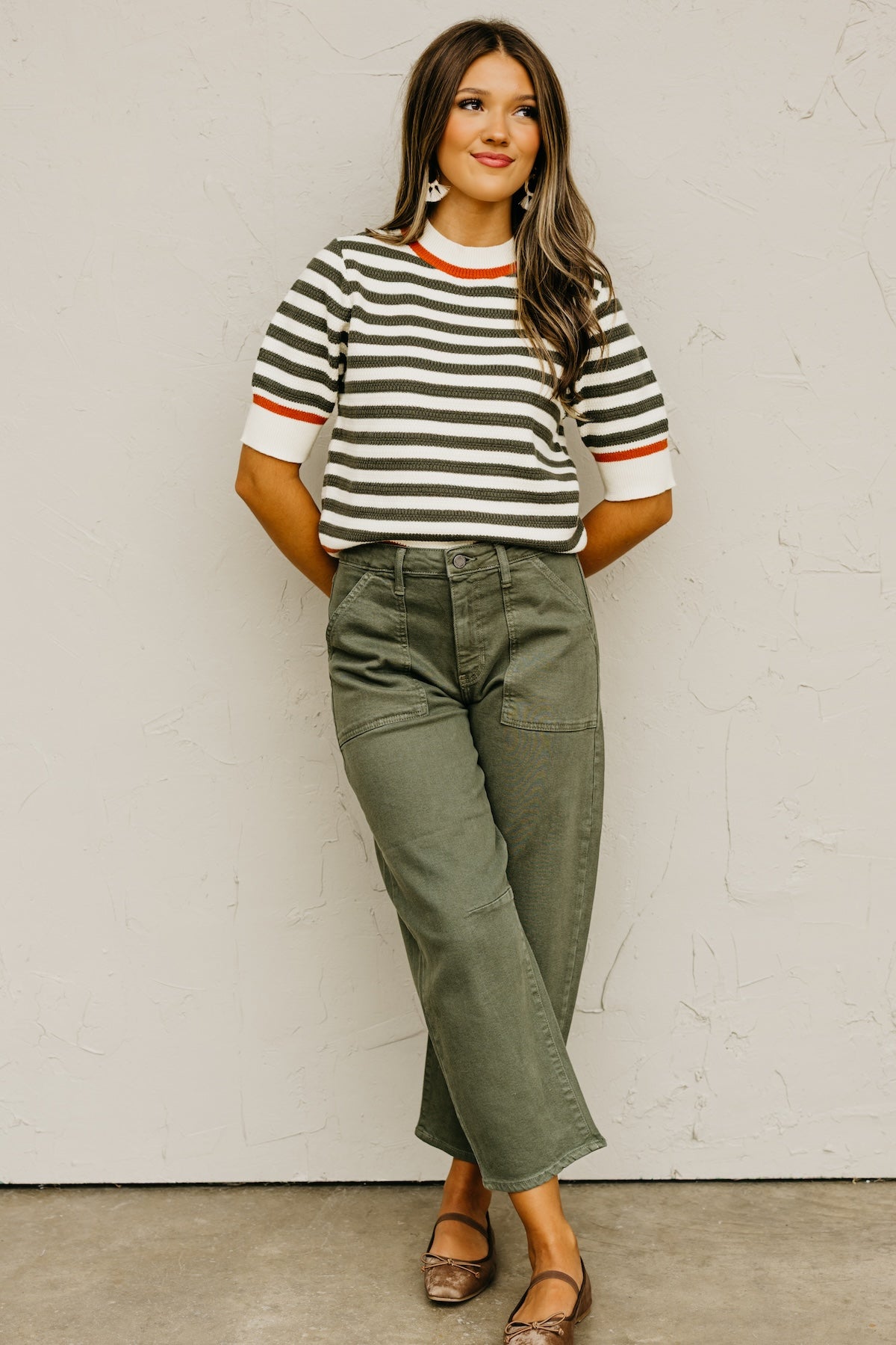 The Jezabel Striped Knit Top
