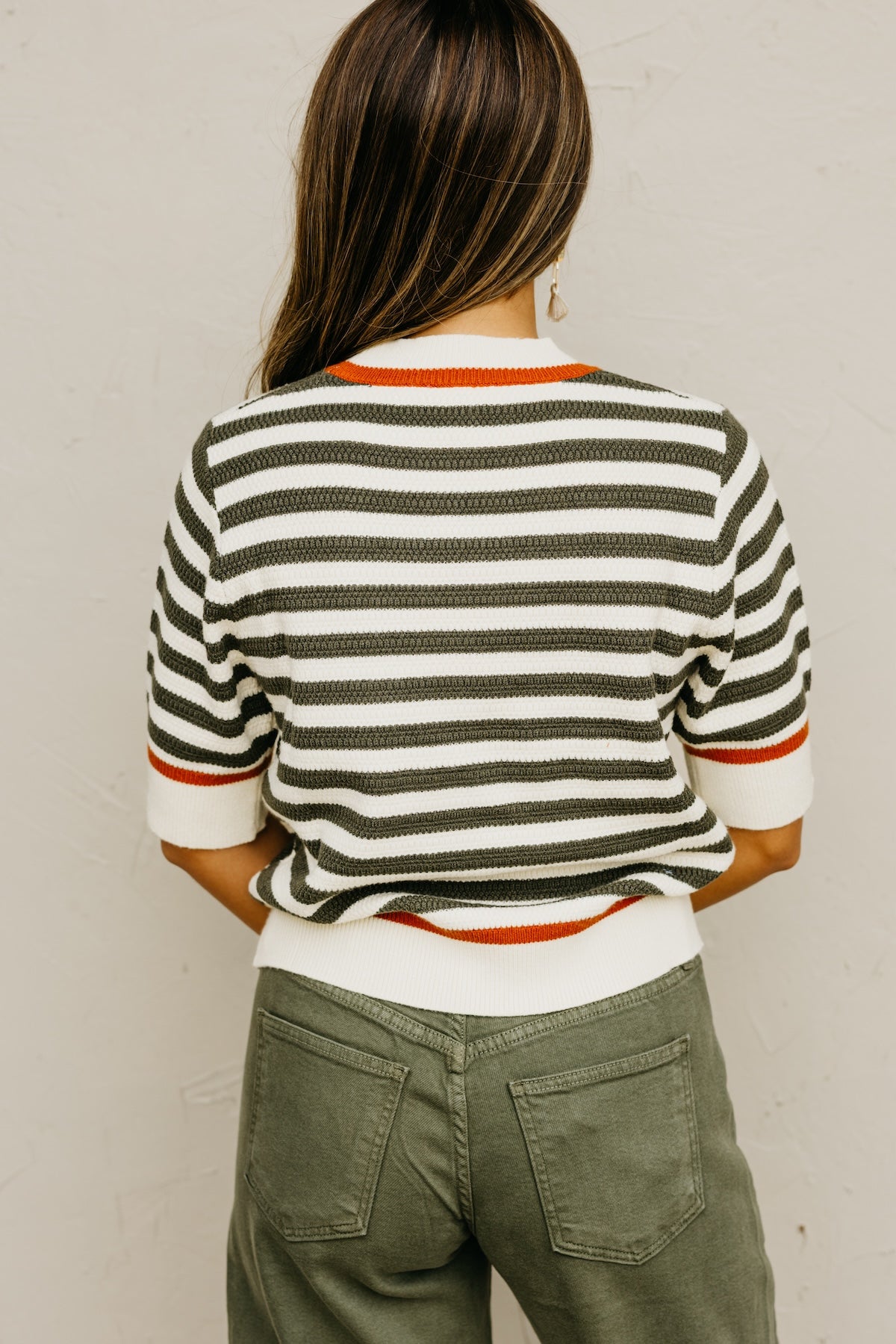 The Jezabel Striped Knit Top