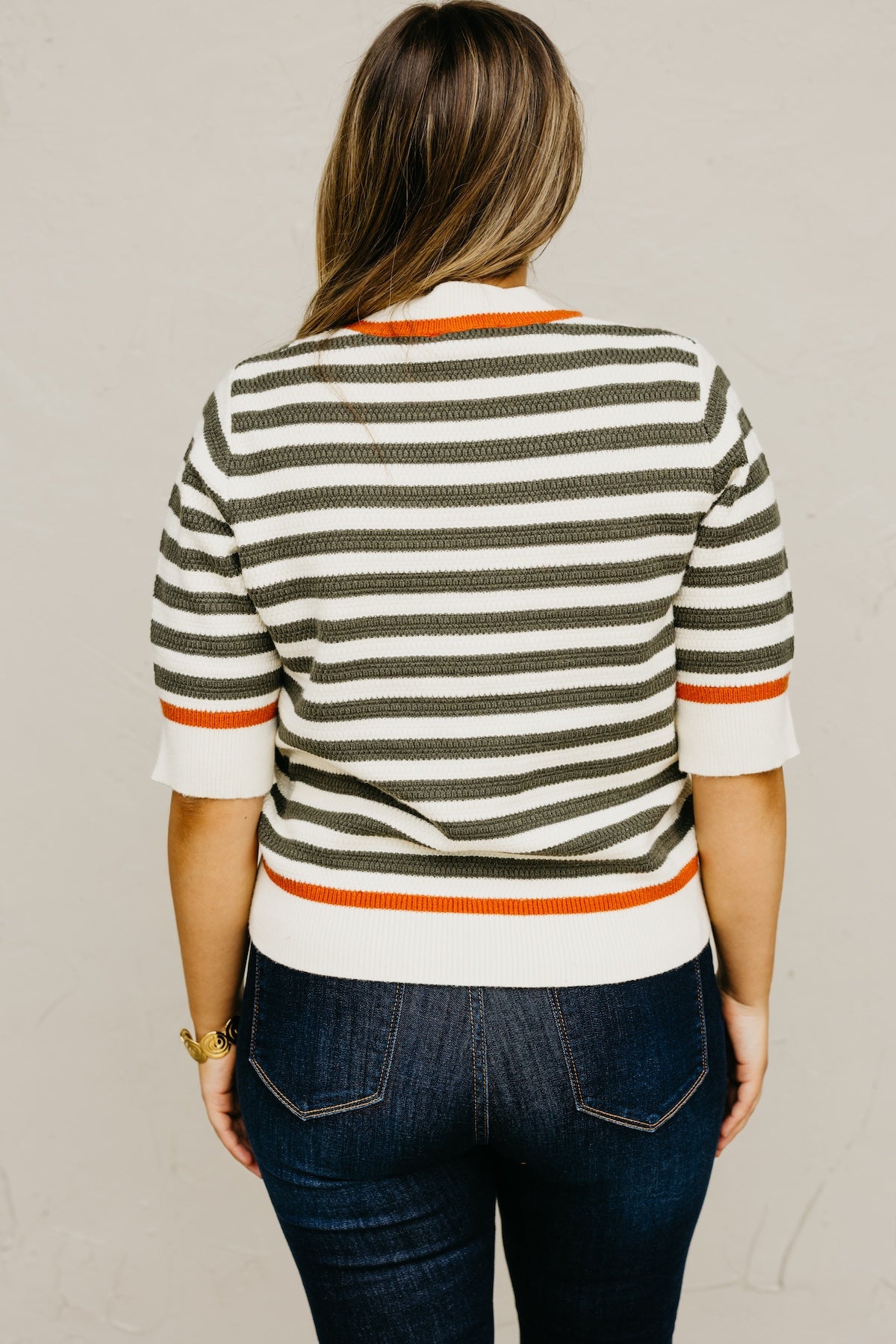 The Jezabel Striped Knit Top