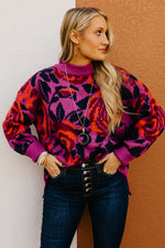 The Aryanna Floral Sweater