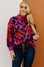 The Aryanna Floral Sweater