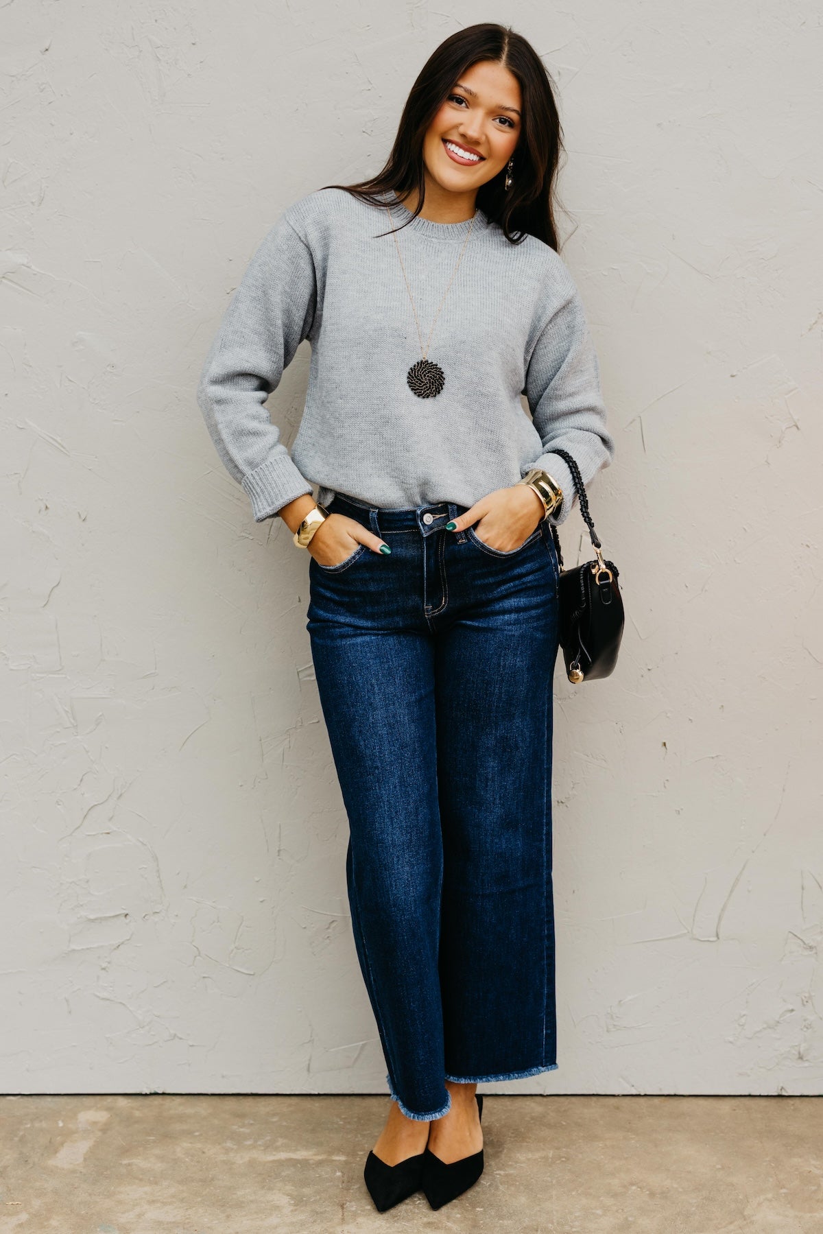 The Adeline Crew Neck Sweater
