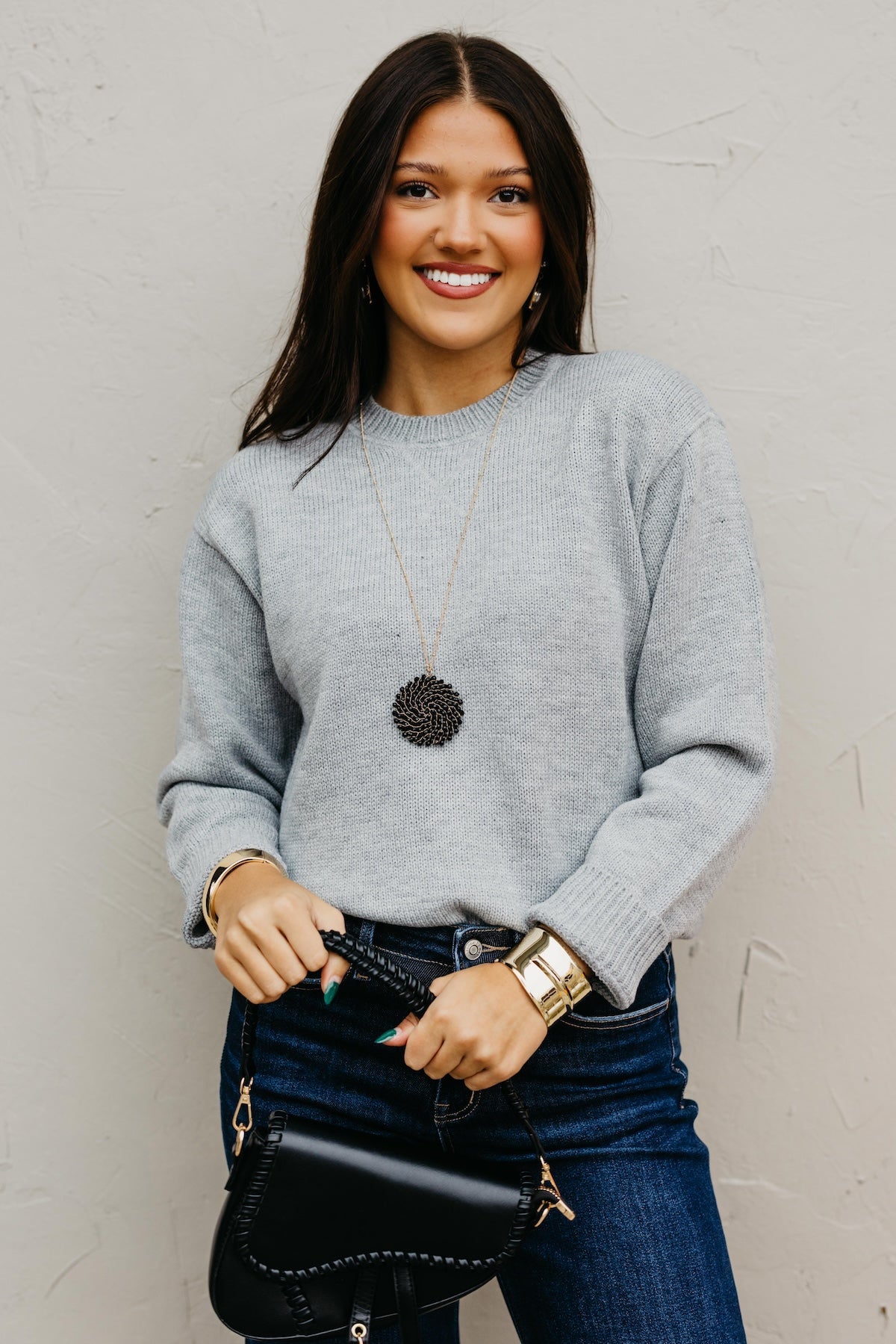 The Adeline Crew Neck Sweater