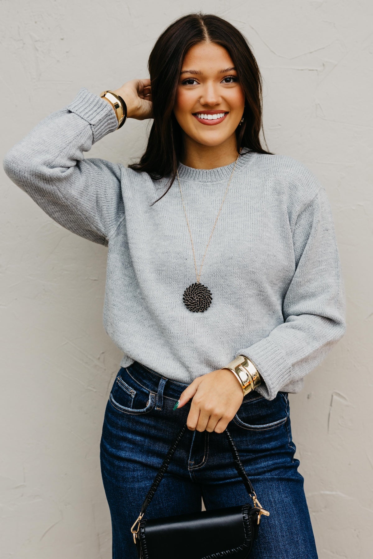 The Adeline Crew Neck Sweater