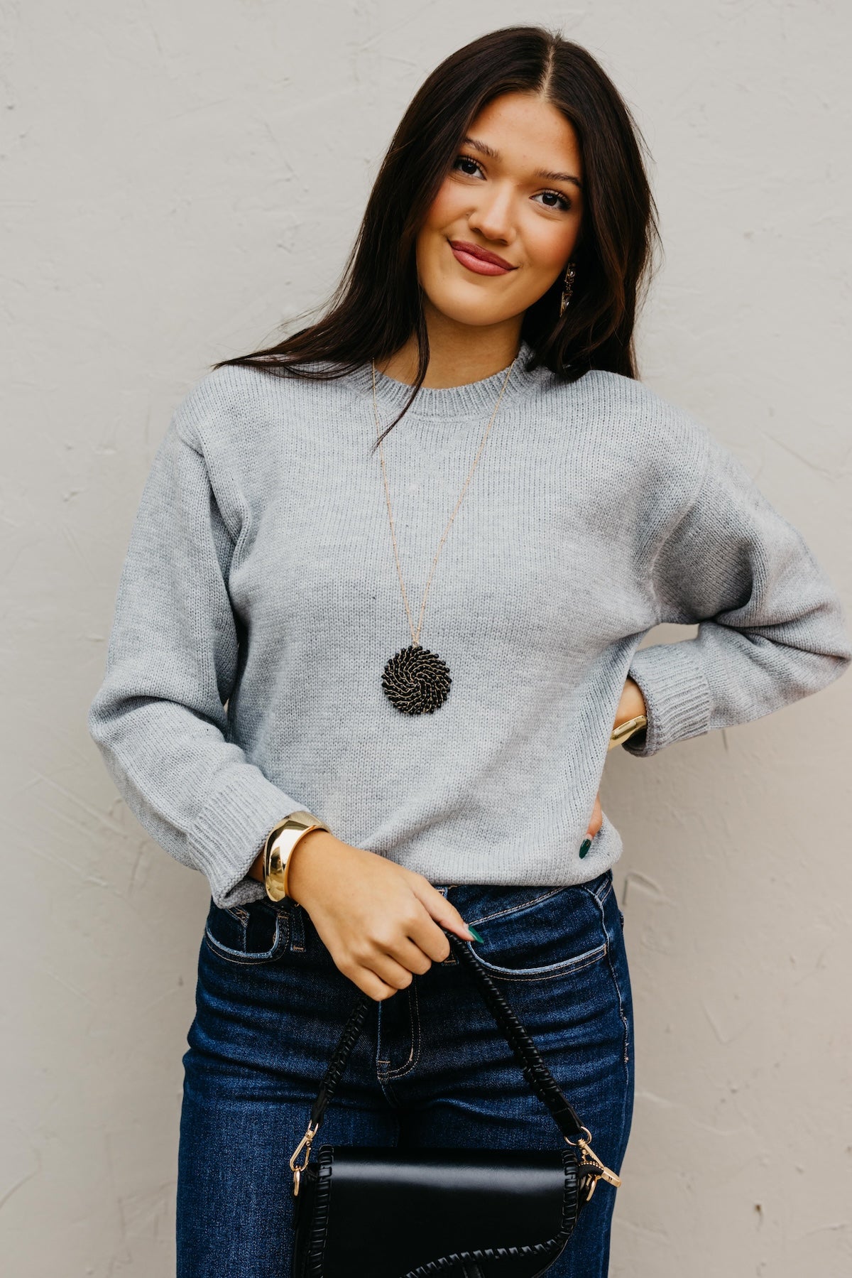 The Adeline Crew Neck Sweater